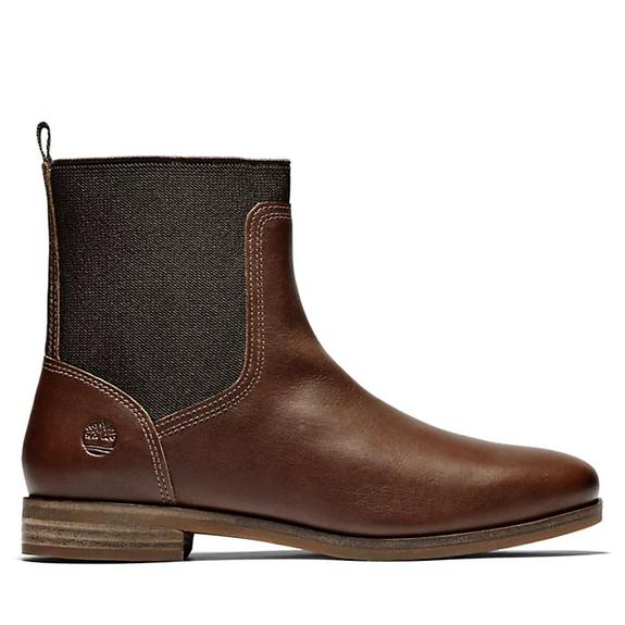 SOMERS FALLS Ghete Chelsea alun - Pantofi femei