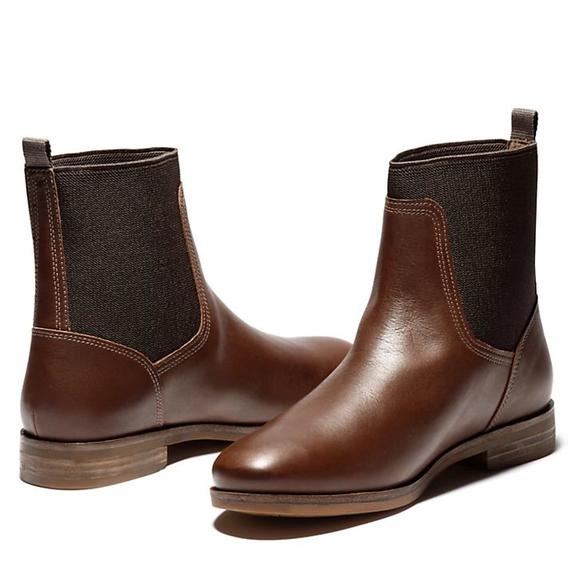 SOMERS FALLS Ghete Chelsea alun - Pantofi femei