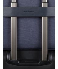 PIQUADRO Folderul TIROS, din poliester reciclat albastru - Serviete birou - 6