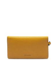 PIQUADRO CAMPIONARIO - BLACK SQUARE Pungă cu manșetă, din piele - Husă pentru tabletă și organizator