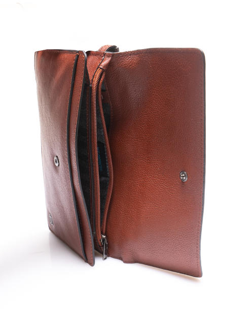 CAMPIONARIO - BLACK SQUARE Pungă cu manșetă, din piele PIELE - Husă pentru tabletă și organizator