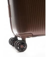 MANDARINA DUCK AIRCASE  Troller de dimensiuni mari PLATINĂ - Trolere rigide - 7