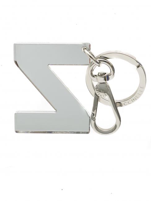 LETTERA Z Breloc din plexiglas și metal SILVER - Portchei