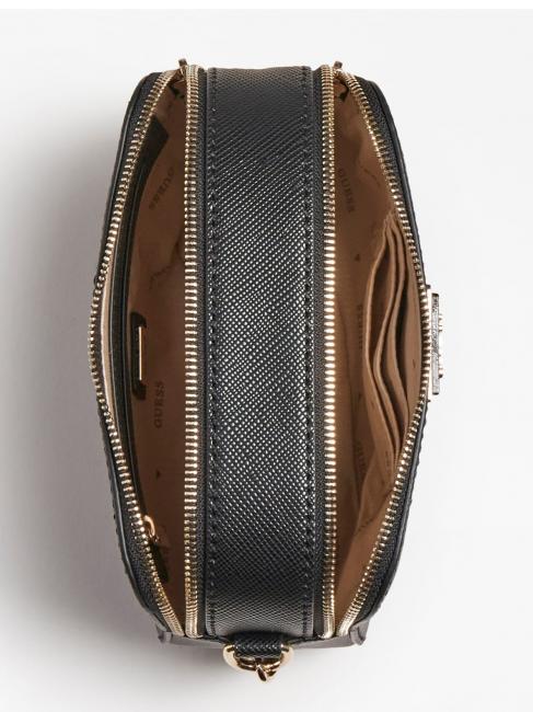 NOELLE Mini geantă pentru cameră cu curea de umăr BLACK - Genți femei