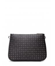 POLLINI HERITAGE  Geantă de umăr cu lanț negru - Genți femei - 4