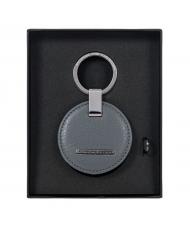 PORSCHE DESIGN CIRCLE Breloc din piele GRI - Portchei - 3