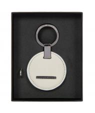 PORSCHE DESIGN CIRCLE Breloc din piele alb - Portchei - 3