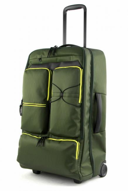 OTELLO Geanta troler mediu VERDE - Trolere semirigide
