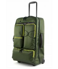 PIQUADRO OTELLO Geanta troler mediu VERDE - Trolere semirigide - 3