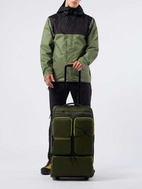 OTELLO Geanta troler mediu VERDE - Trolere semirigide