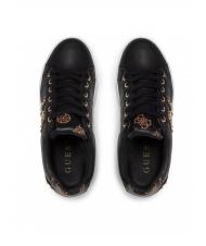 GUESS rassta sneaker 2cm Tenisi Femei MARO NEGRU - Pantofi femei - 6