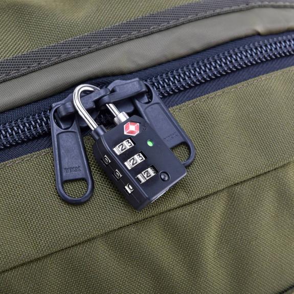Rucsac de călătorie MILITAR 44 L verde militar - Bagaje de m&acirc;nă