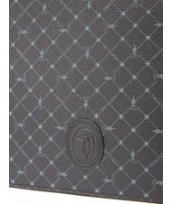 TRUSSARDI MONOGRAM Mesager din piele BLACK - Serviete birou - 4