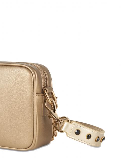 Tracolla per borsa con borchie strass  aur - Accesorii pentru genti