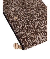 BORBONESE CLASSICA Geantă de mână OP / NATURAL / NEGRU - Genți plic și truse - 3