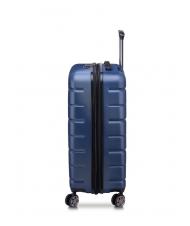 DELSEY AIR ARMOUR Troller Spinner mediu, extensibil albastru de noapte - Trolere rigide - 5