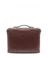 TRUSSARDI POCKET Servietă de piele bordeaux - Serviete birou - 3