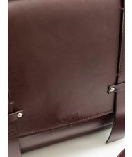 TRUSSARDI POCKET Servietă de piele bordeaux - Serviete birou - 4