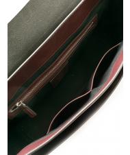 TRUSSARDI POCKET Servietă de piele bordeaux - Serviete birou - 5
