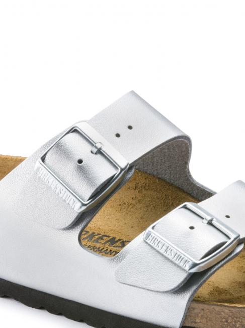 ARIZONA BIRKO-FLOR Sandale cu papuci argint - Pantofi femei