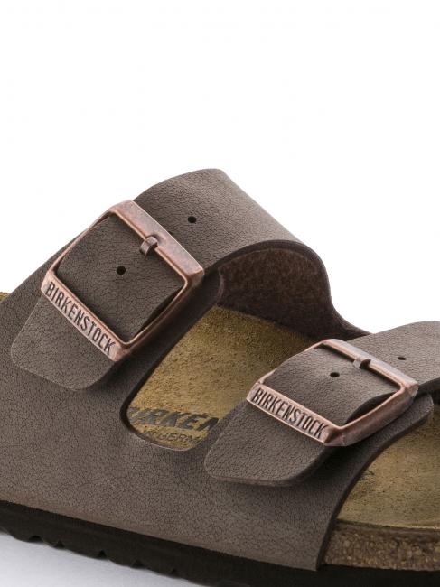 ARIZONA BIRKO-FLOR NUBUK Sandale cu papuci mocca - Pantofi unisex