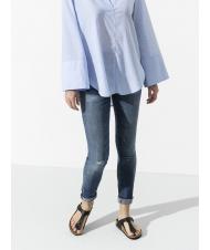 BIRKENSTOCK GIZEH BIRKO-FLOR Sandale tanga negru - Pantofi unisex - 7