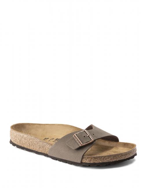 MADRID BIRKIBUC Sandale cu papuci mocca - Pantofi unisex