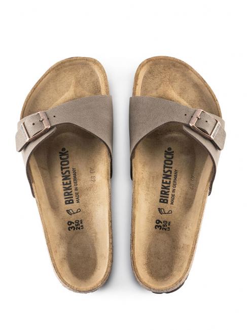 MADRID BIRKIBUC Sandale cu papuci mocca - Pantofi unisex