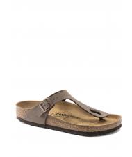 BIRKENSTOCK GIZEH BIRKO-FLOR  Sandale tanga mocca - Pantofi unisex - 3