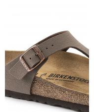 BIRKENSTOCK GIZEH BIRKO-FLOR  Sandale tanga mocca - Pantofi unisex - 6