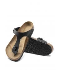 BIRKENSTOCK GIZEH BIRKO-FLOR Sandale tanga negru - Pantofi unisex - 5