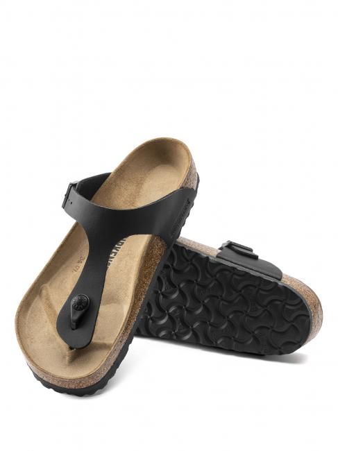 GIZEH BIRKO-FLOR Sandale tanga negru - Pantofi unisex