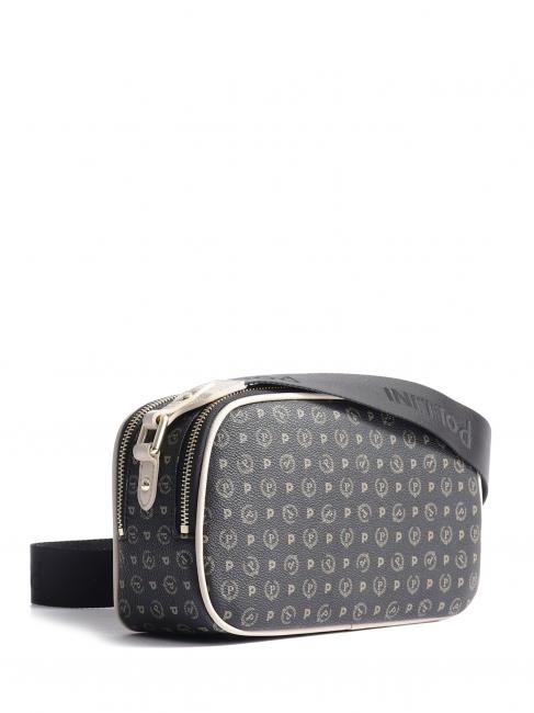 HERITAGE  Geantă pentru cameră cu curea de umăr Negru / Crem - Genți femei