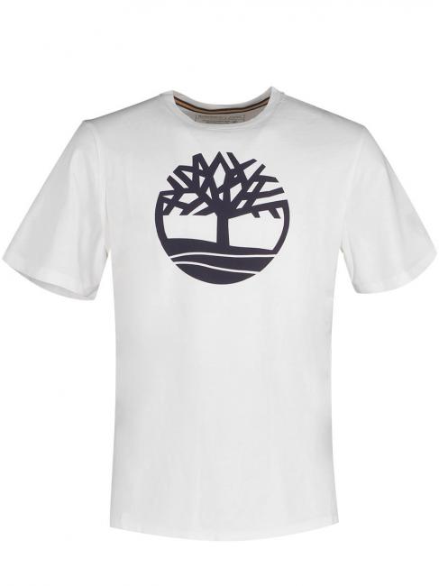 KBEC RIVER Tricou cu maneca scurta alb - tricou