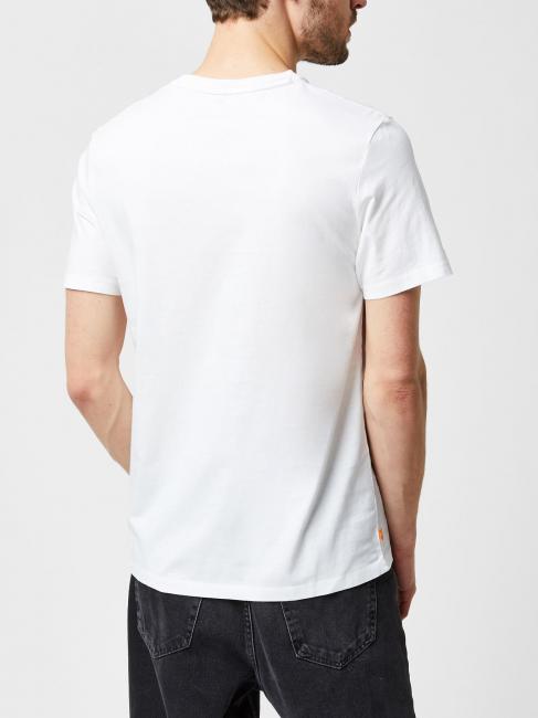 KBEC RIVER Tricou cu maneca scurta alb - tricou