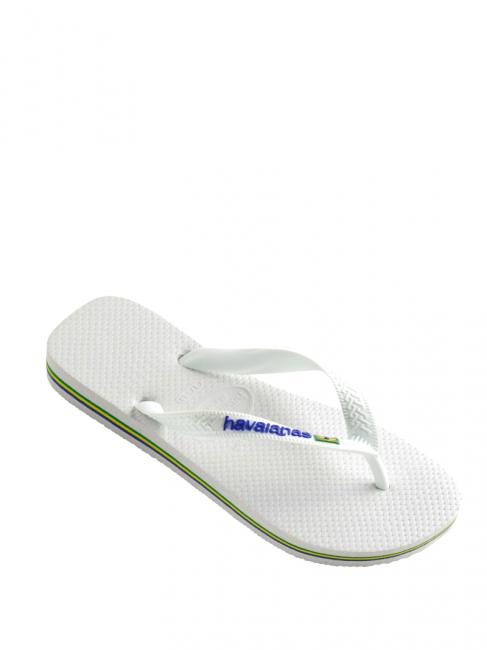 BRASIL LOGO &Icirc;ncălțăminte bărbătească alb - Pantofi unisex