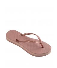 HAVAIANAS SLIM FLATFORM SLIM FLATFORM Flip-flops pentru femei CROCUS / ROSE - Pantofi femei - 2