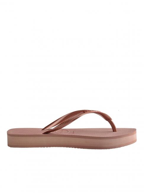 SLIM FLATFORM SLIM FLATFORM Flip-flops pentru femei CROCUS / ROSE - Pantofi femei