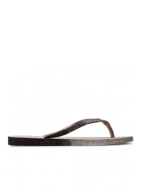 SLIM SPARKLE II Papuci flip-flop SAND / GRI - Pantofi femei