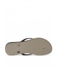 HAVAIANAS SLIM SPARKLE II Papuci flip-flop SAND / GRI - Pantofi femei - 6