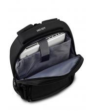 DELSEY ELEMENT AVIATOR Rucsac cu doua compartimente, suport pc 15.6”. negru - Rucsacuri pentru laptop - 8