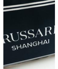 TRUSSARDI CITY POCKET Geantă de mână albastru shanghai - Genți femei - 3