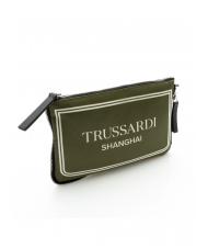 TRUSSARDI CITY POCKET Geantă de mână verde shanghai - Genți femei - 2