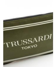 TRUSSARDI CITY POCKET Geantă de mână verde Tokyo - Genți femei - 3