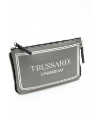 TRUSSARDI CITY POCKET Geantă de mână shanghai gri - Genți femei - 3