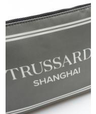 TRUSSARDI CITY POCKET Geantă de mână shanghai gri - Genți femei - 4