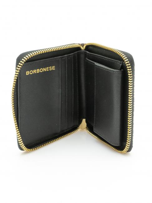 CLASSICA  Portofel mediu cu fermoar OP / NATURAL / NEGRU - Genți de voiaj