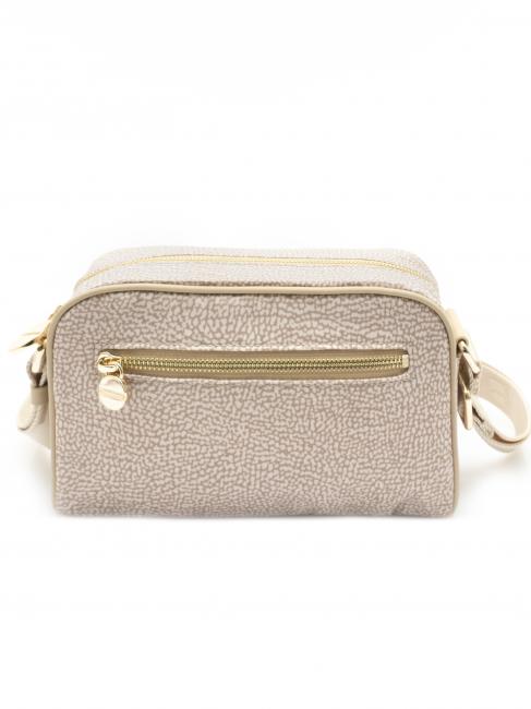 CAMERA CASE SMALL ECO LINE Geantă de umăr mini, din material textil nisip - Genți femei