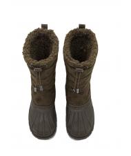 GUESS amoro stivaletto 3cm Cizme de după schi măsline - Pantofi femei - 4