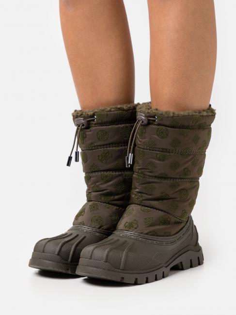 amoro stivaletto 3cm Cizme de după schi măsline - Pantofi femei